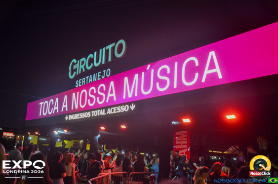 Expo Londrina 2026 - Deive Leonardo e Alvaro e Daniel em Londrina - 15/04/2026 - Foto 2