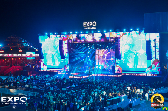 Expo Londrina 2026 - Deive Leonardo e Alvaro e Daniel em Londrina - 15/04/2026 - Foto 3