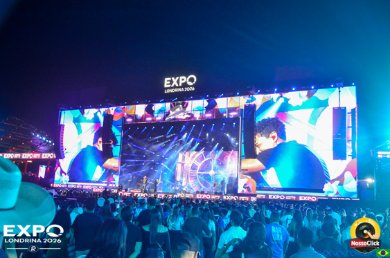 Expo Londrina 2026 - Deive Leonardo e Alvaro e Daniel em Londrina - 15/04/2026 - Foto 4