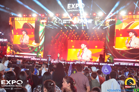 Expo Londrina 2026 - Deive Leonardo e Alvaro e Daniel em Londrina - 15/04/2026 - Foto 14
